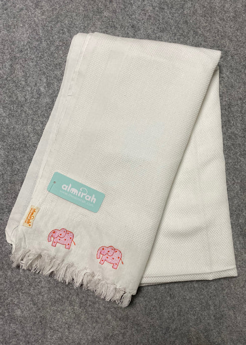 Towel Wrap Haathi Emb